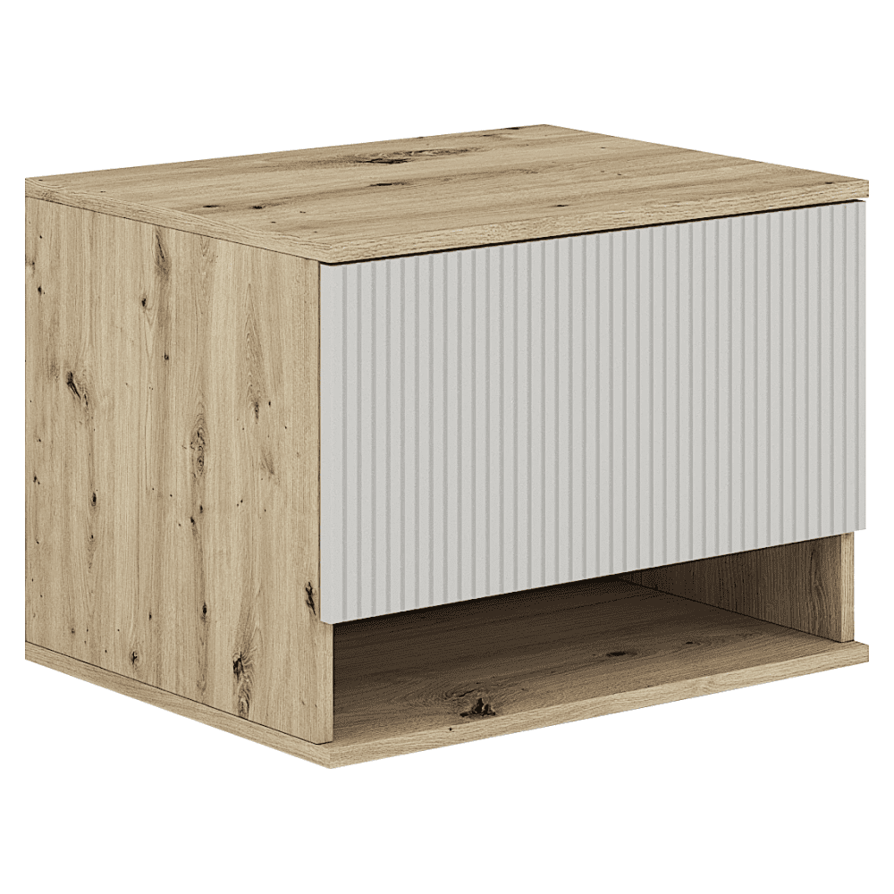 Skrinka pod umývadlo, dub artisan/kašmír, COLOS 60
