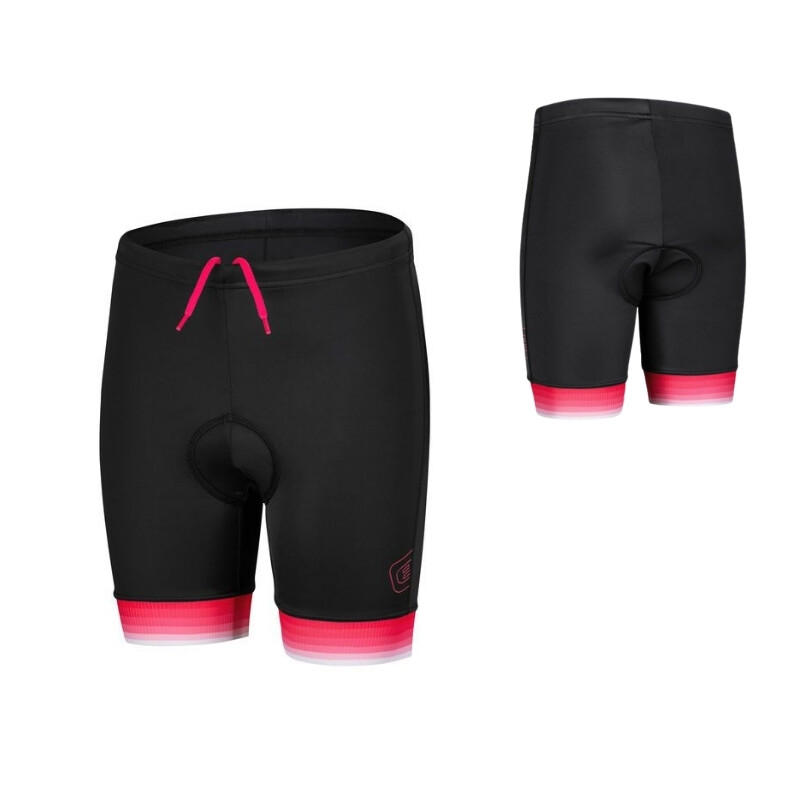 Etape Junior 2.0 čierna / ružová - 116/122