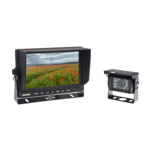 AHD kamerový set 12V / 24V – 110° kamera + 7" LCD monitor (4-PIN)