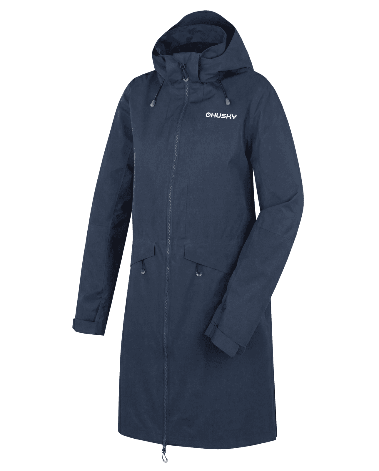Husky Dámsky hardshell kabát Nua L dark blue Veľkosť: L