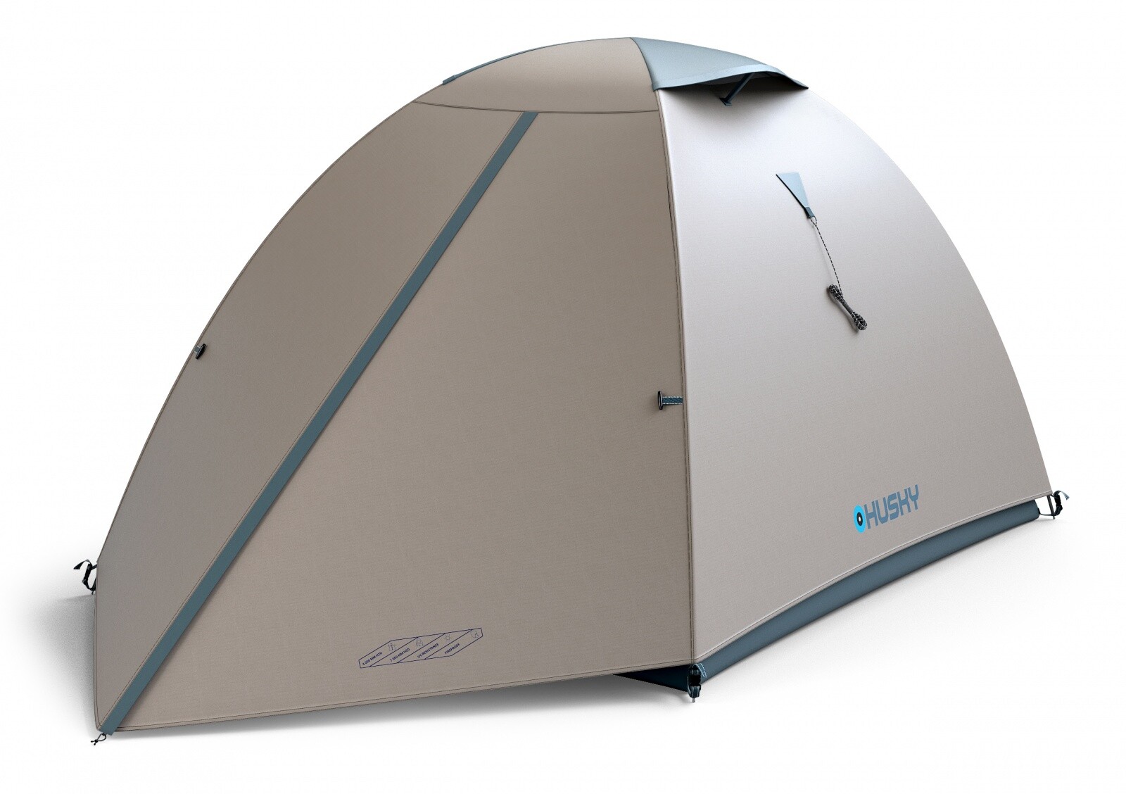Husky Kempingový stan pre 2 osoby Bizam 2 Classic light grey Veľkosť: OneSize