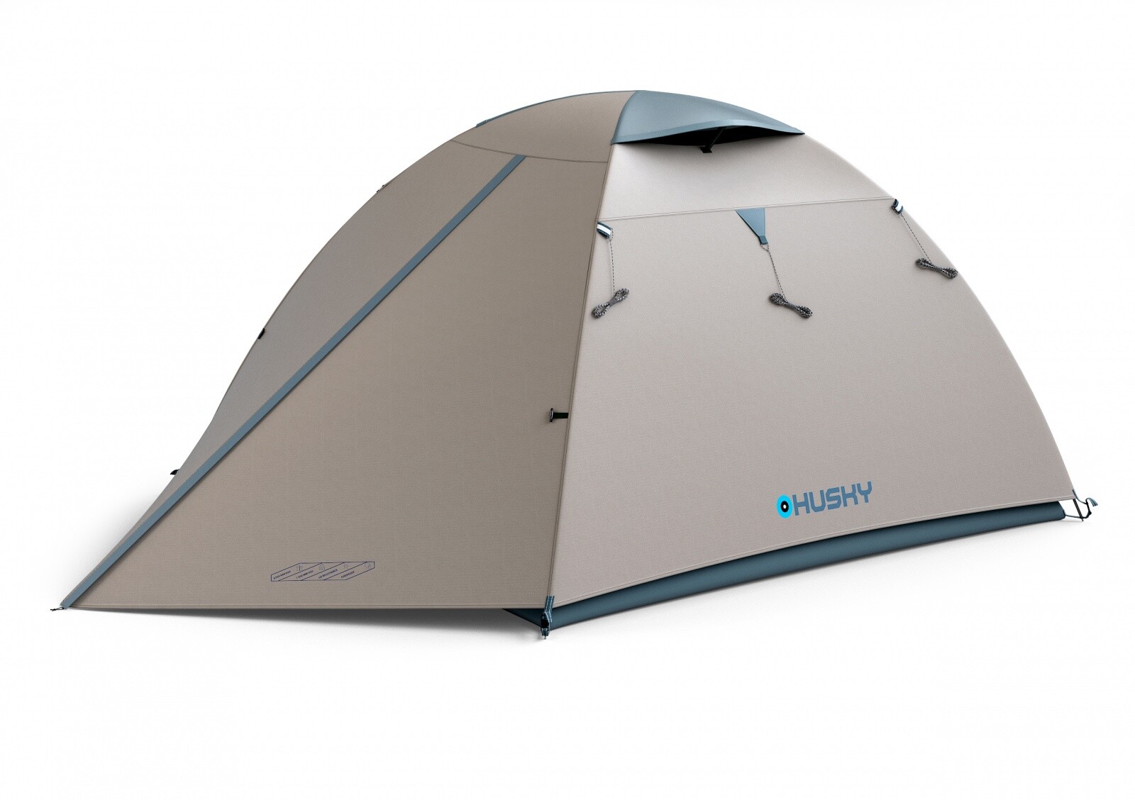 Husky Kempingový stan pre 3 osoby Bird 3 Classic light grey Veľkosť: OneSize