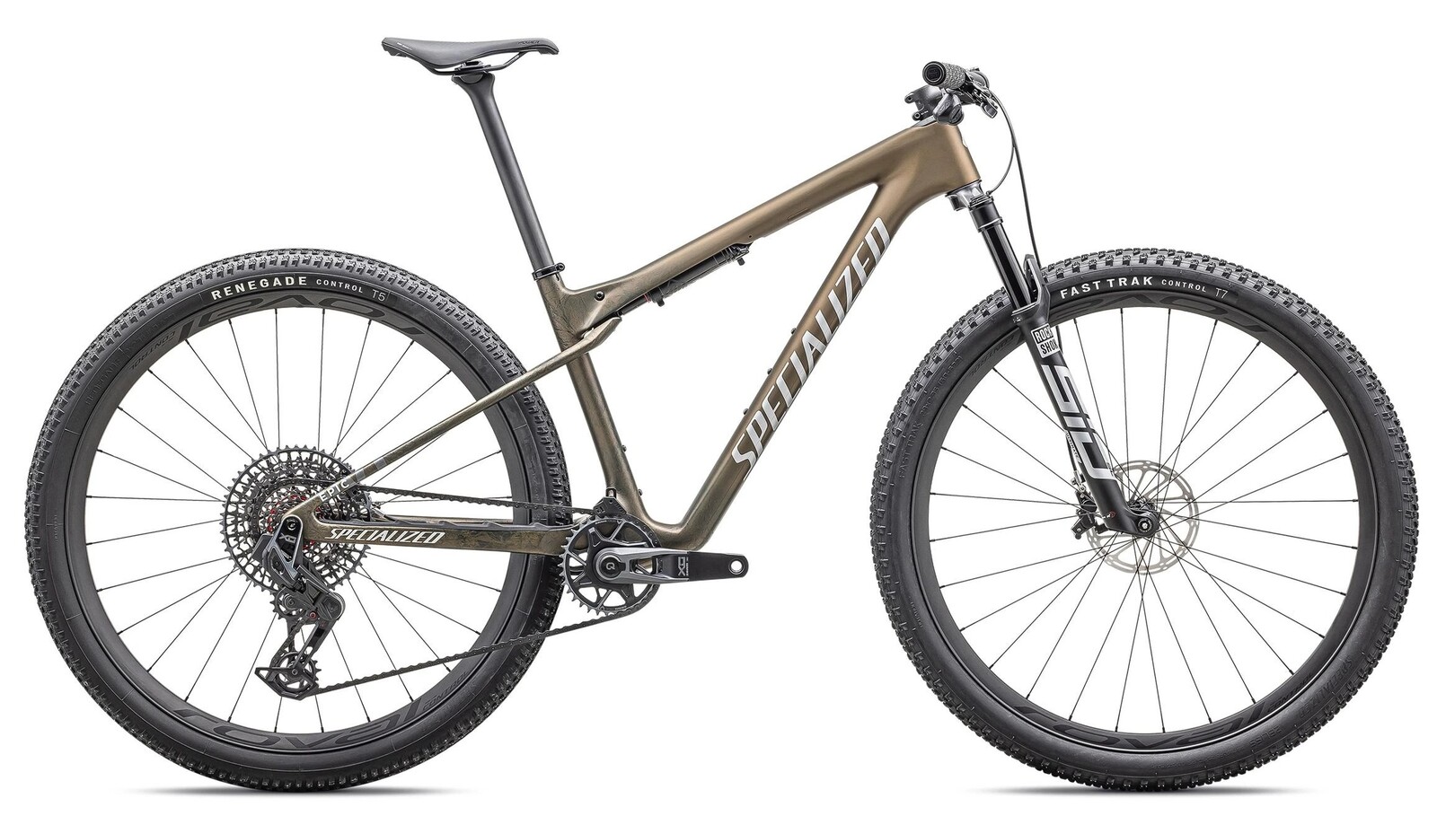 SPECIALIZED Epic World Cup Pro Satin Burnt Gold Metallic/Liquid Metal Veľkosť: M