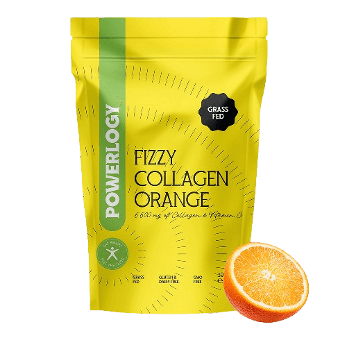 POWERLOGY Fizzy Collagen pomaranč 300 g