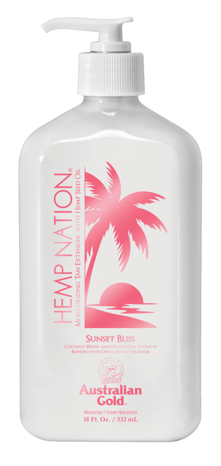 AUSTRALIAN GOLD Hemp Nation Telové mlieko - Sunset Bliss 535 ml