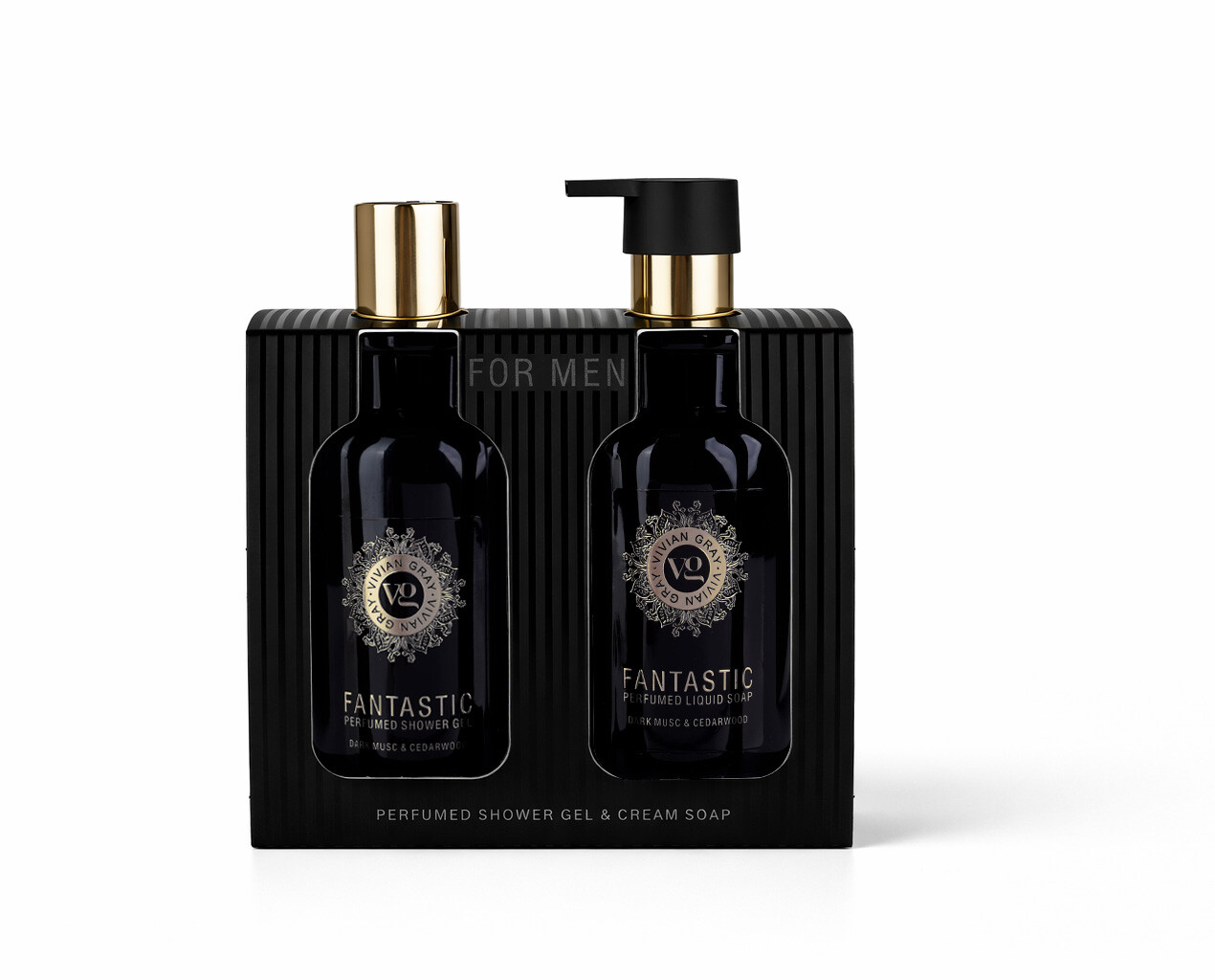 Vivian Gray Darčeková sada Fantastic Dark Musk & Cedarwood