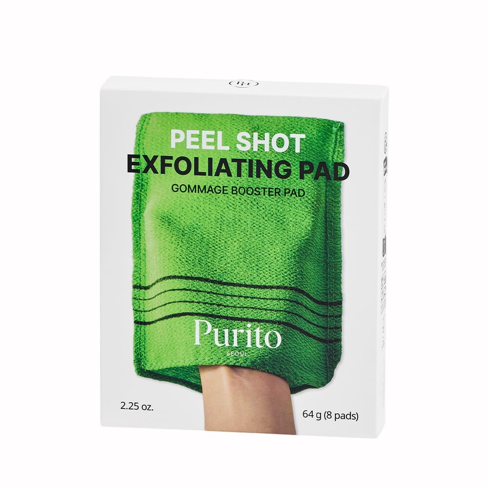 PURITO Exfoliačné tampóny Peel Shot Exfoliating Pad 8 x 64 g