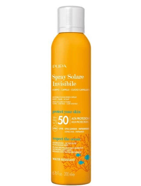 PUPA Milano Sprej na opaľovanie SPF 50 Spray Solare Invisibile 200 ml