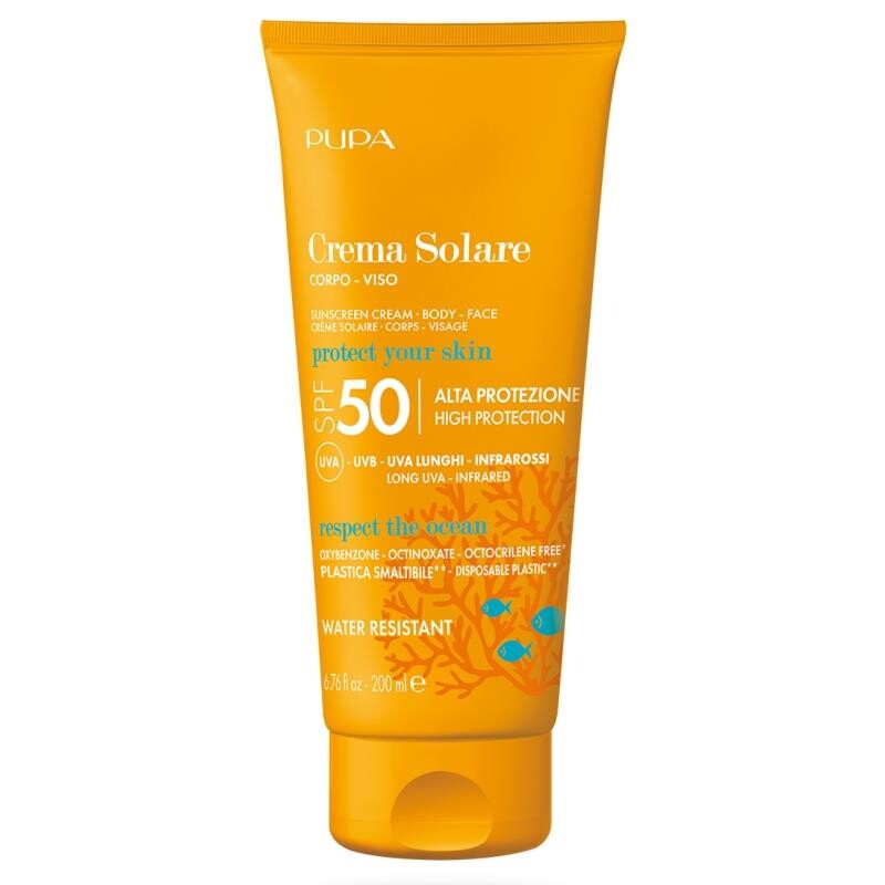 PUPA Milano Krém na opaľovanie SPF 50 Sunscreen Cream 200 ml