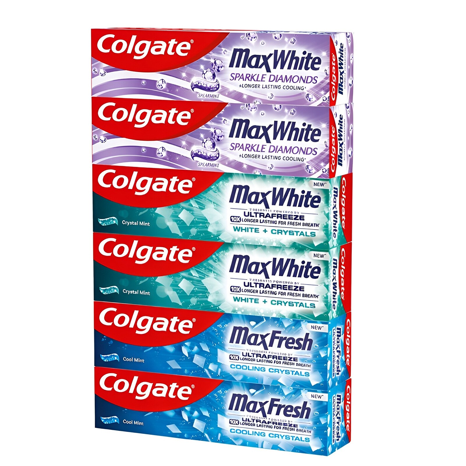 Colgate Zubná pasta Max Mix 6 x 75 ml