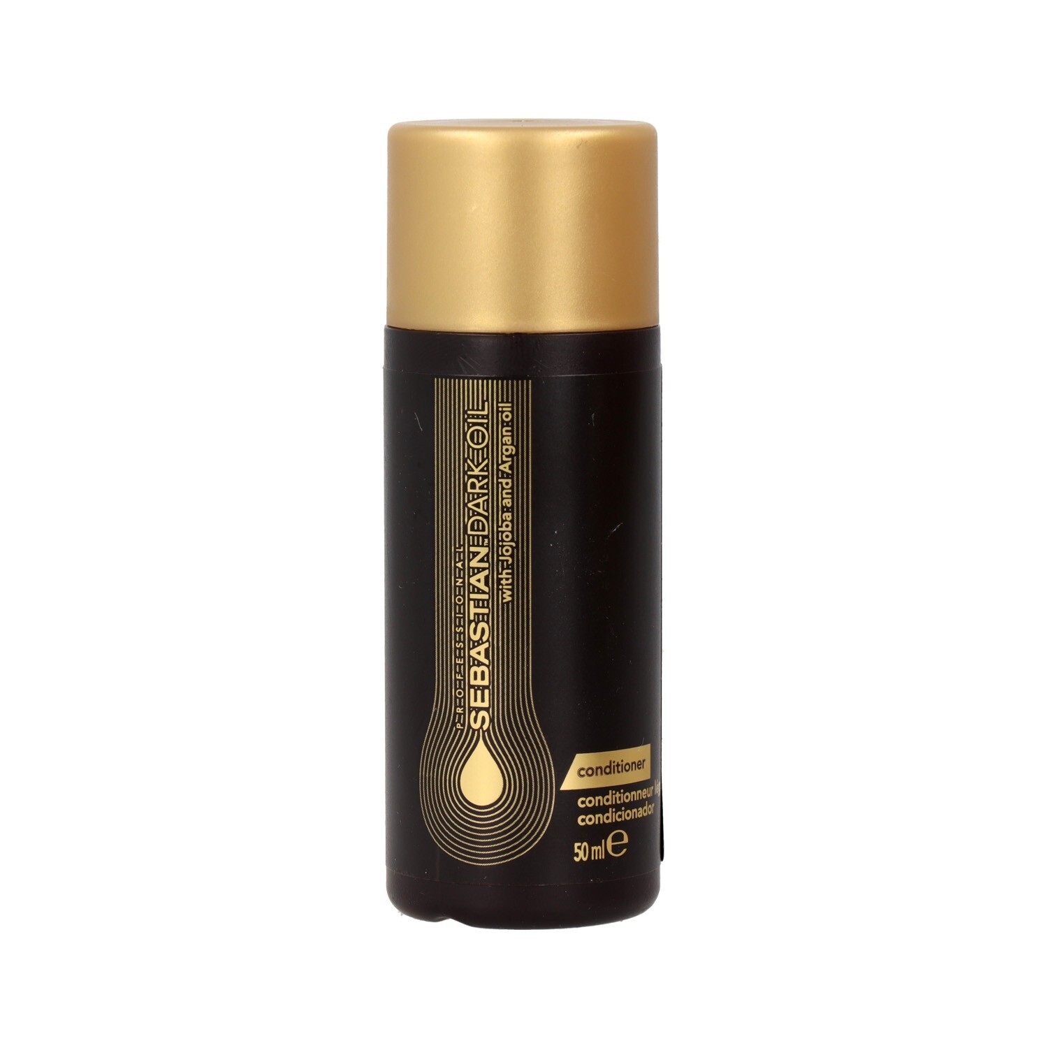 Sebastian Professional Kondicionér pre lesk a hebkosť vlasov Dark Oil (Lightweight Conditioner) 50 ml