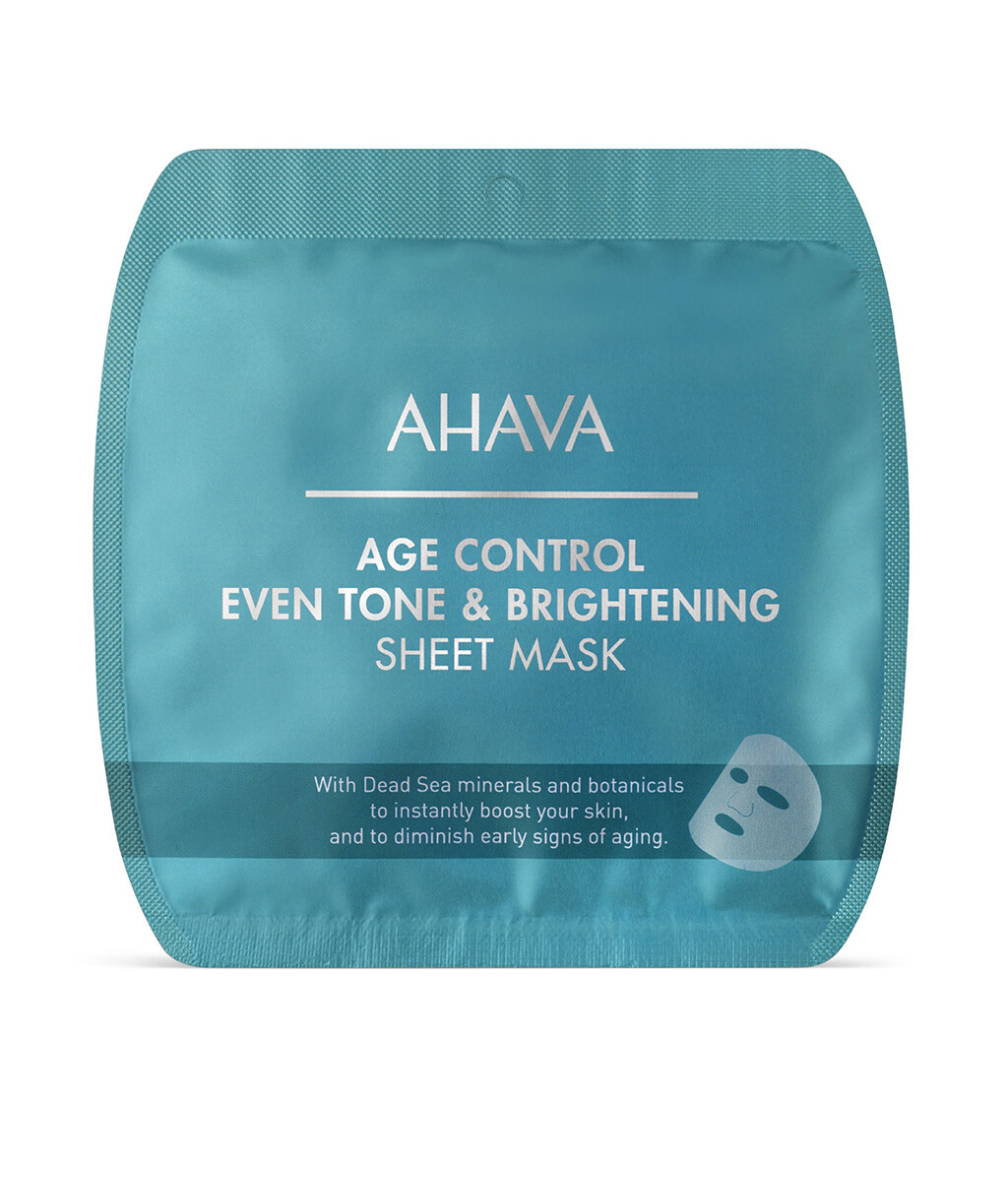 AHAVA Rozjasňujúca pleťová maska Age Control (Even Tone & Brightening Sheet Mask) 17 g