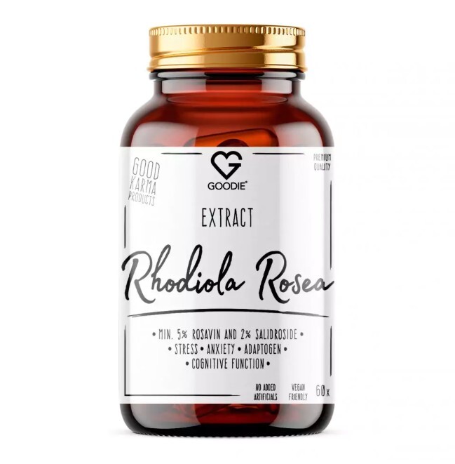 Goodie Rhodiola rosea - Extrakt rozaviín, salidroside 60 kapsúl