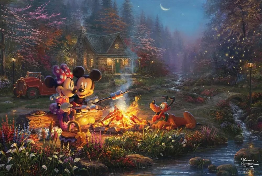 Schmidt Mickey a Minnie: Romantika u ohně 200 dílků