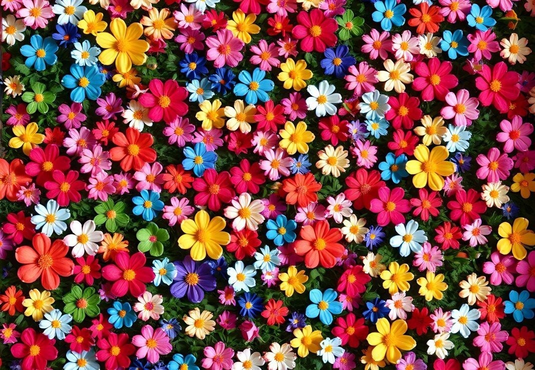 ALIPSON Puzzle Exploze okvětních lístků 1000 dílků