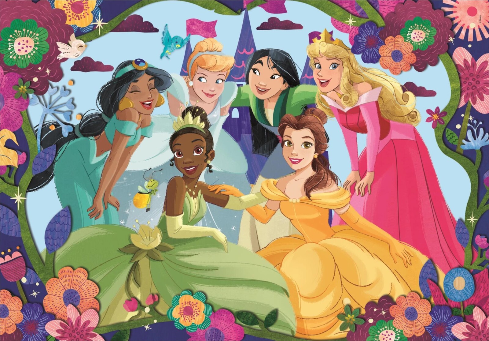 Clementoni Disney princezny 30 dílků