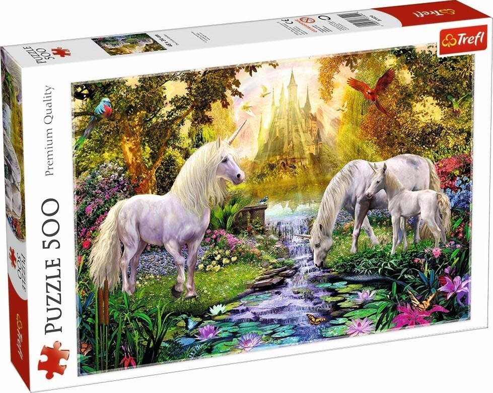 Trefl Puzzle Jednorožci 500 dílků