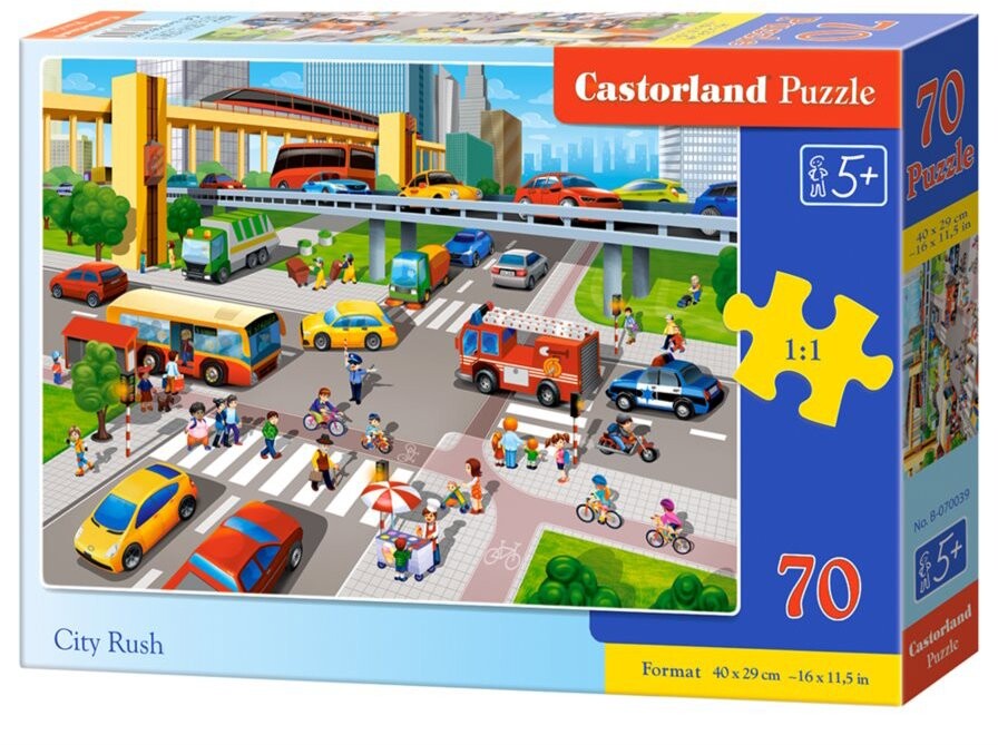 Castorland Vytížená křižovatka 70 dílků