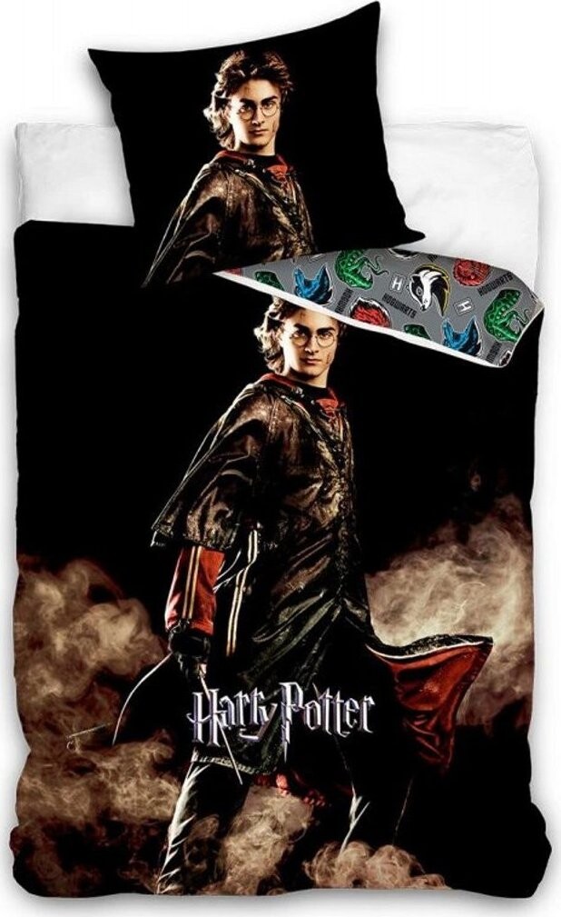Carbotex Harry Potter Ohnivá skúška – obliečky 140 × 200, 70 × 90 cm