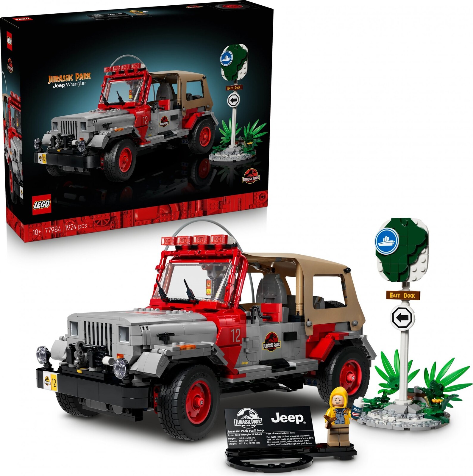 LEGO® Jurassic World 77984 Jurassic Park Jeep® Wrangler