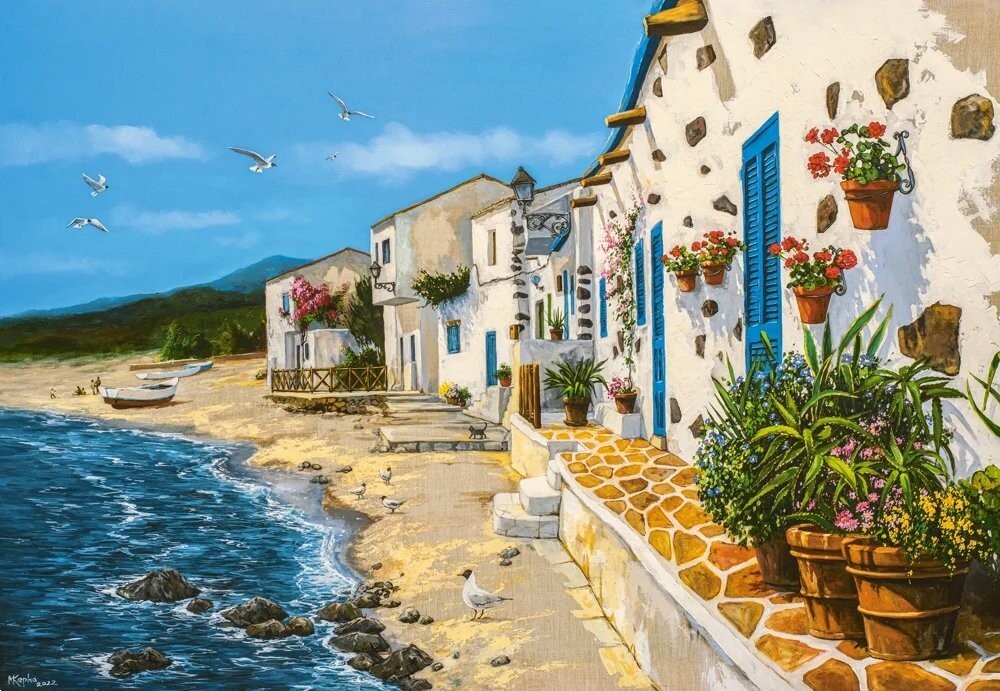 Castorland Art Collection: Prázdninová nálada 1000 dílků