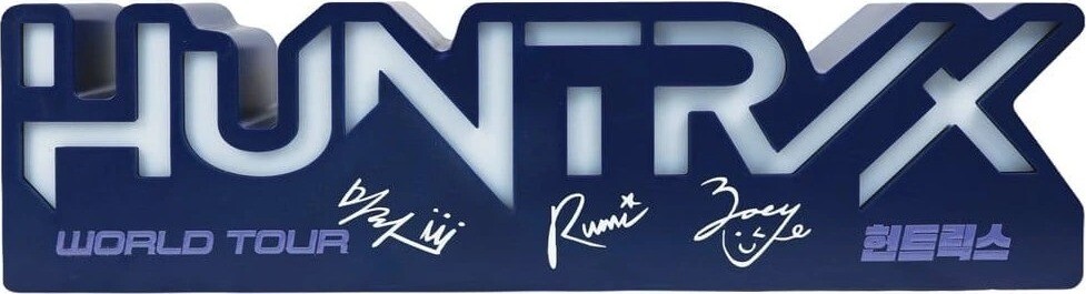 KPop Demon Hunters - Logo Huntrix - lampa dekorativní