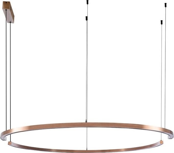 IMMAX NEO FINO MOON Smart závesné svietidlo 2× polkruh, 120 cm, 72 W, Zigbee 3.0, medené