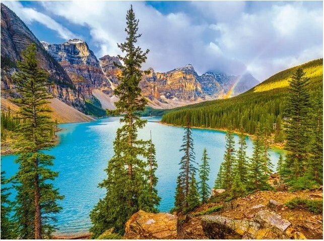 Castorland Jezero Moraine Lake, Canada 2000 dílků