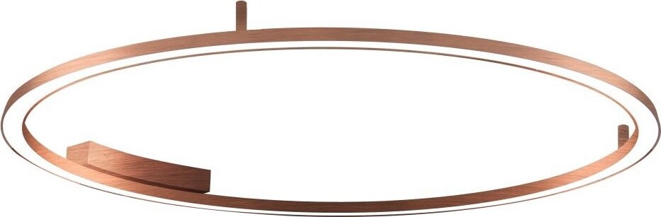 IMMAX NEO FINO stropné (nástenné), 80 cm, 55 W, 4285 lm, Tuya, Zigbee 3.0 s DO, medené