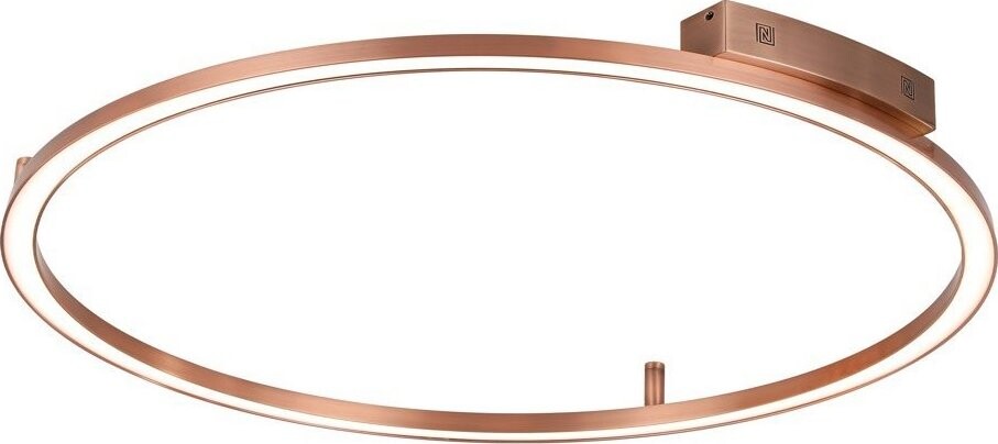 IMMAX NEO FINO stropné (nástenné), 120 cm, 72 W, 4752 lm, Tuya, Zigbee 3.0 s DO, medené