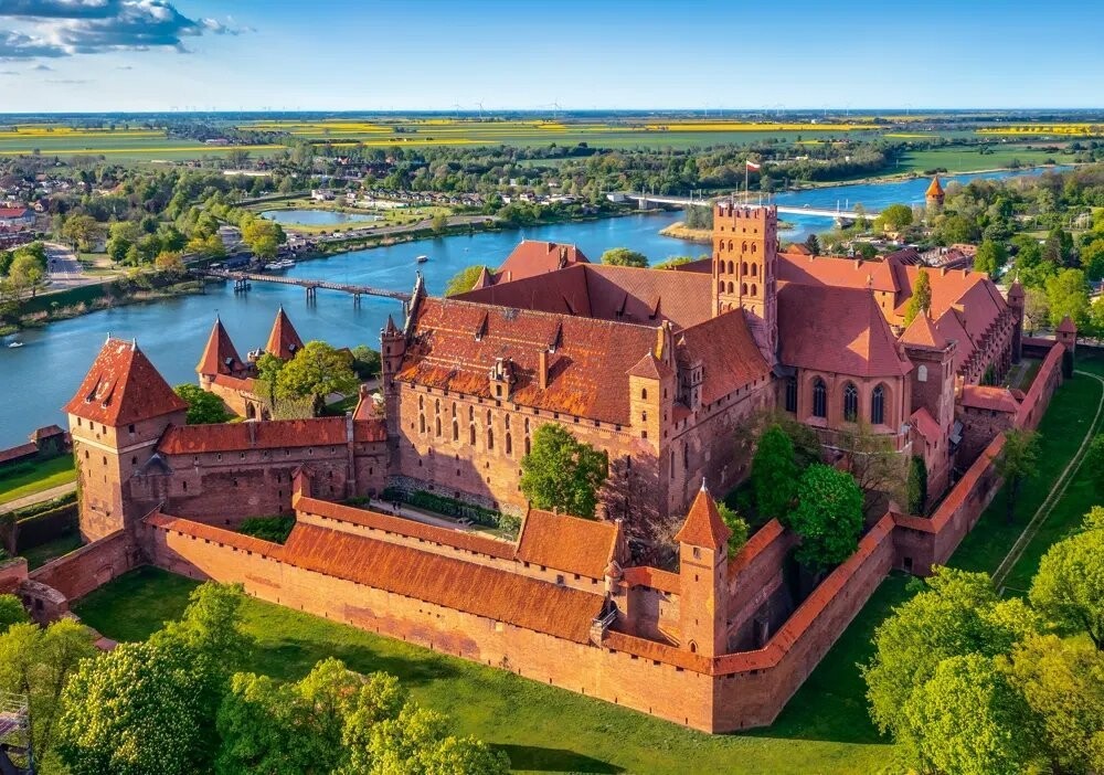 Castorland Hrad Malbork, Polsko 500 dílků