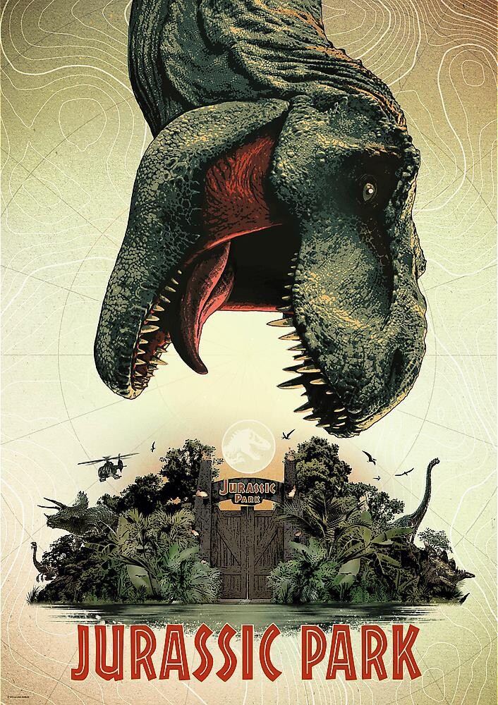 TREFL Premium Plus Jurassic Park: Filmový plakát 1000 dílků