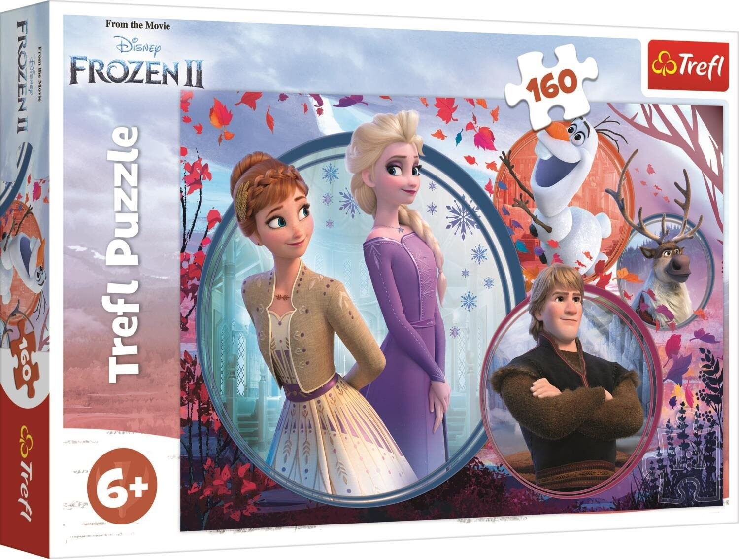 Trefl Puzzle Ľadové kráľovstvo II, 160 dielikov