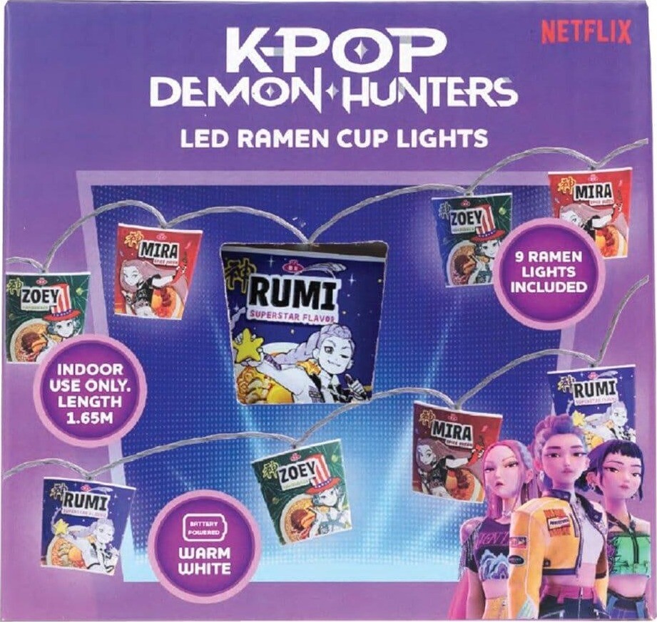 KPop Demon Hunters – Ramen – svetielka na zavesenie