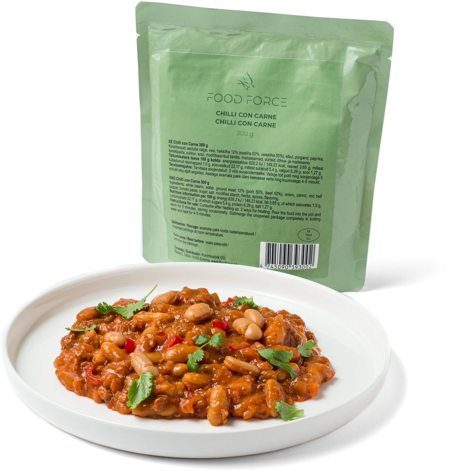 FOOD FORCE Chilli con carne 300 g
