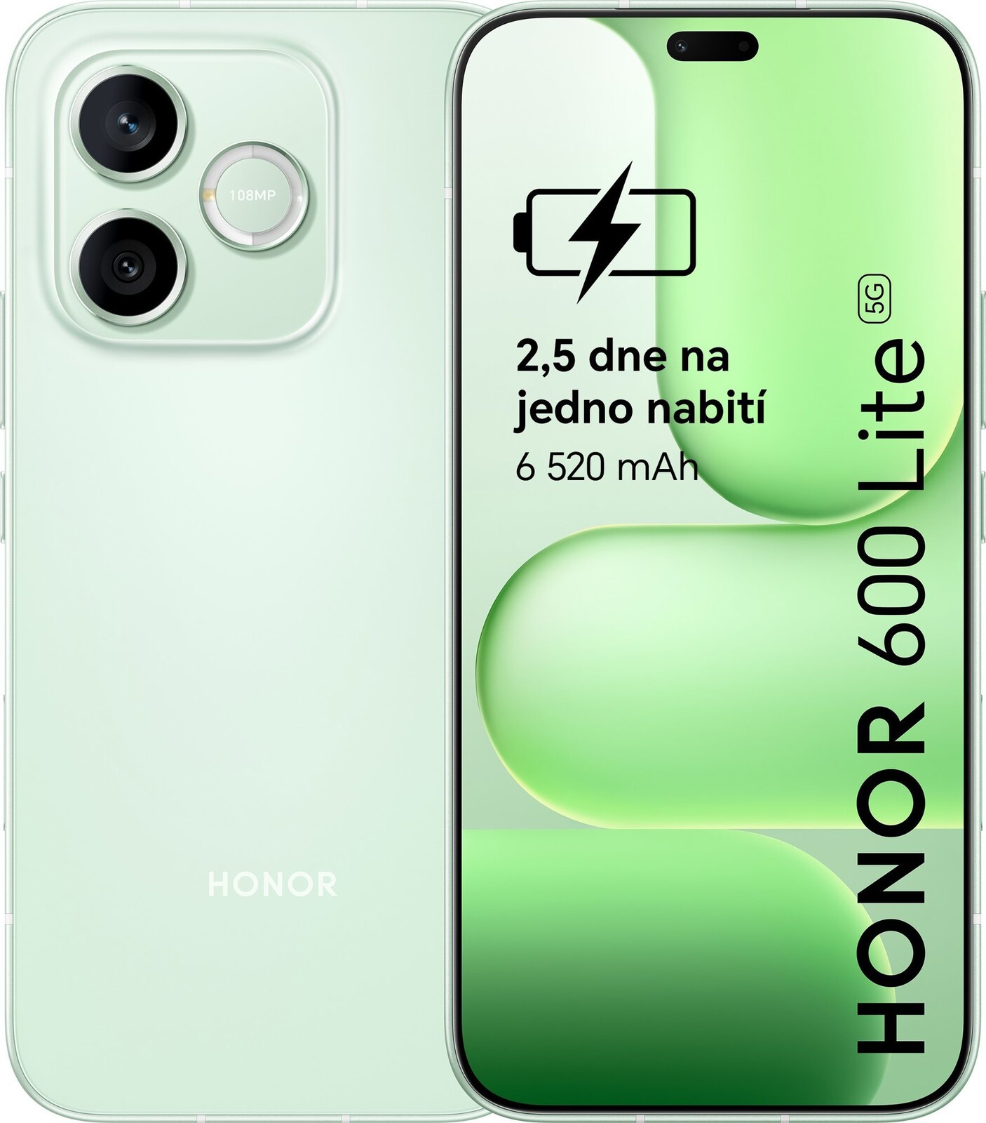 HONOR 600 Lite 8 GB/256 GB Sprout Green