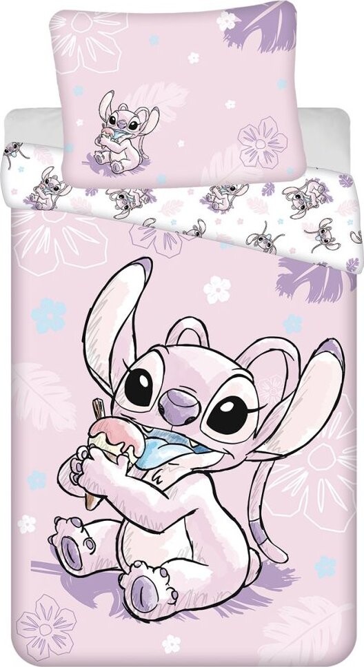 Jerry Fabrics Lilo a Stitch Ice cream – obliečky 140 × 200, 70 × 90 cm