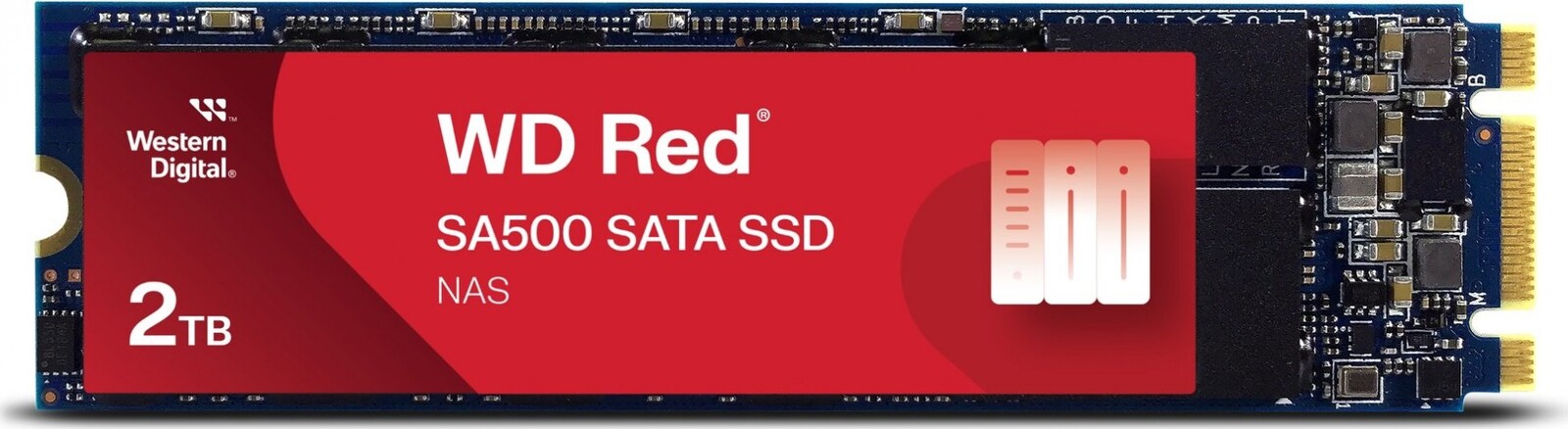 WD Red SA500 SATA SSD M.2 2280 POWERED BY SANDISK 2 TB