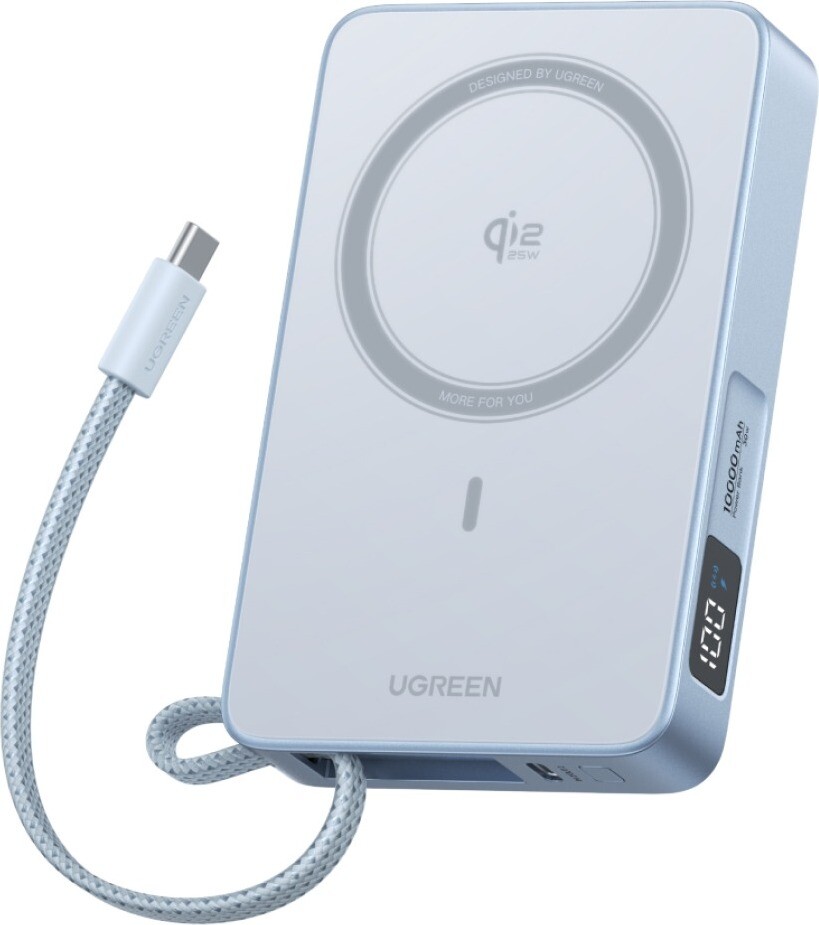 UGREEN Magnetic Wireless Power Bank 10000 mAh