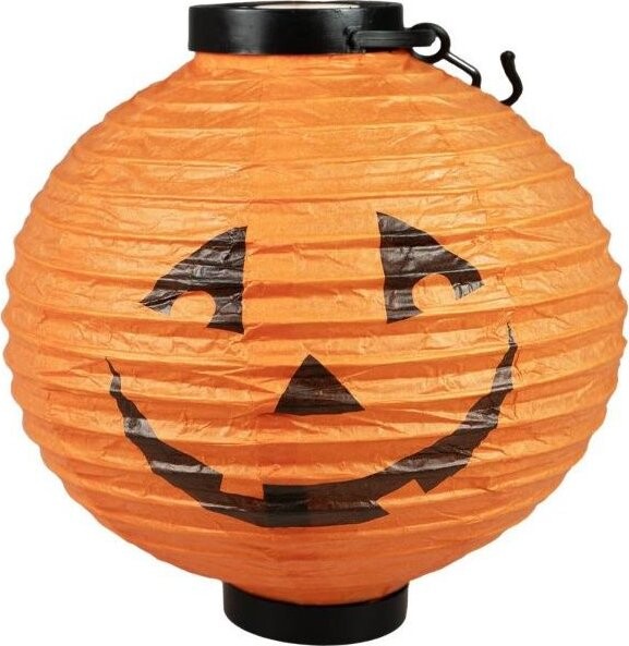 Arpex Led svietiaci lampión s motívom tekvice/halloween, 28 cm