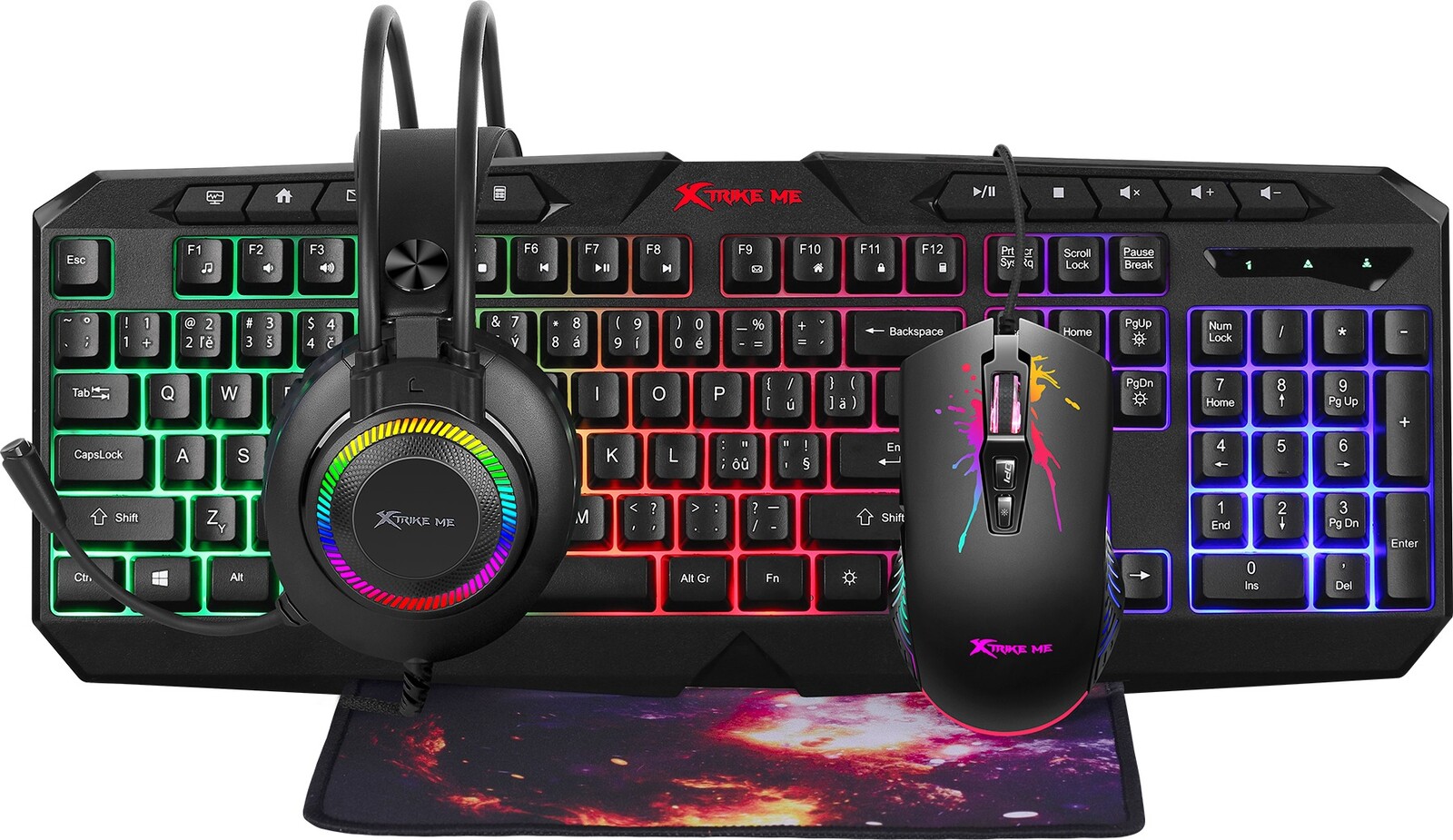 XTRIKE ME CMX-410 Gaming Combo 4 in 1 – CZ