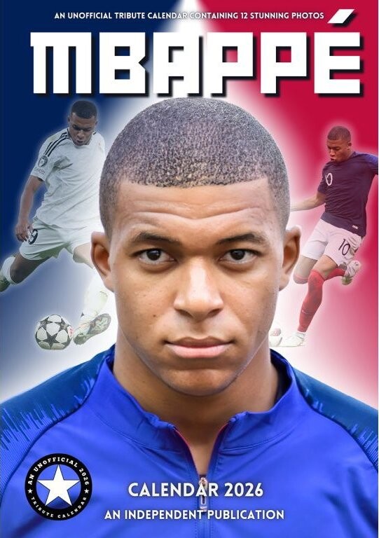Kalendár 2026 – Mbappe – A3