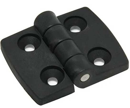 Plastový záves čierny 40x30mm
