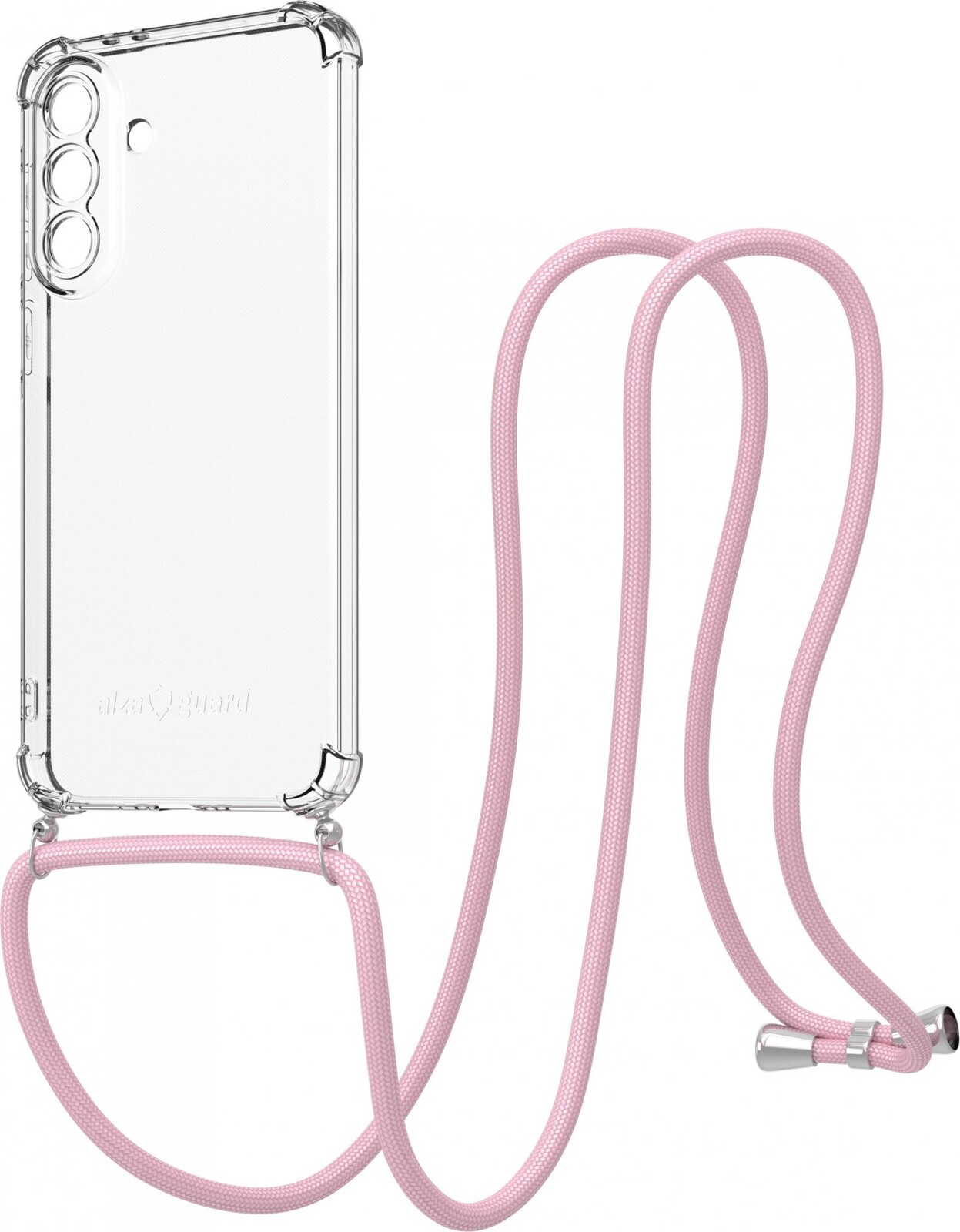AlzaGuard Luxe Lanyard Case pre Samsung Galaxy A37 ružový