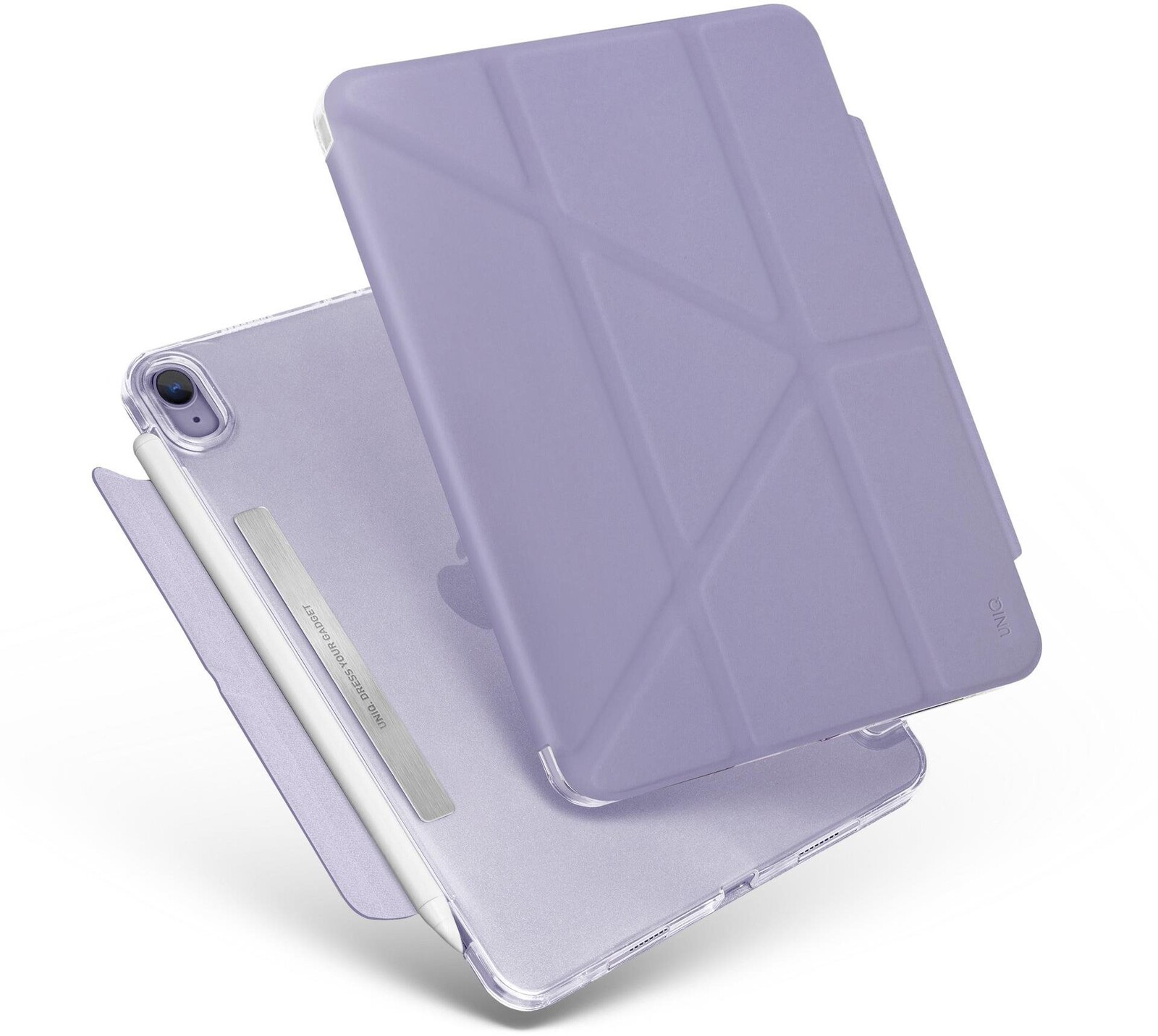 Uniq Camden antimikrobiálny obal na iPad Mini (2021) fialový