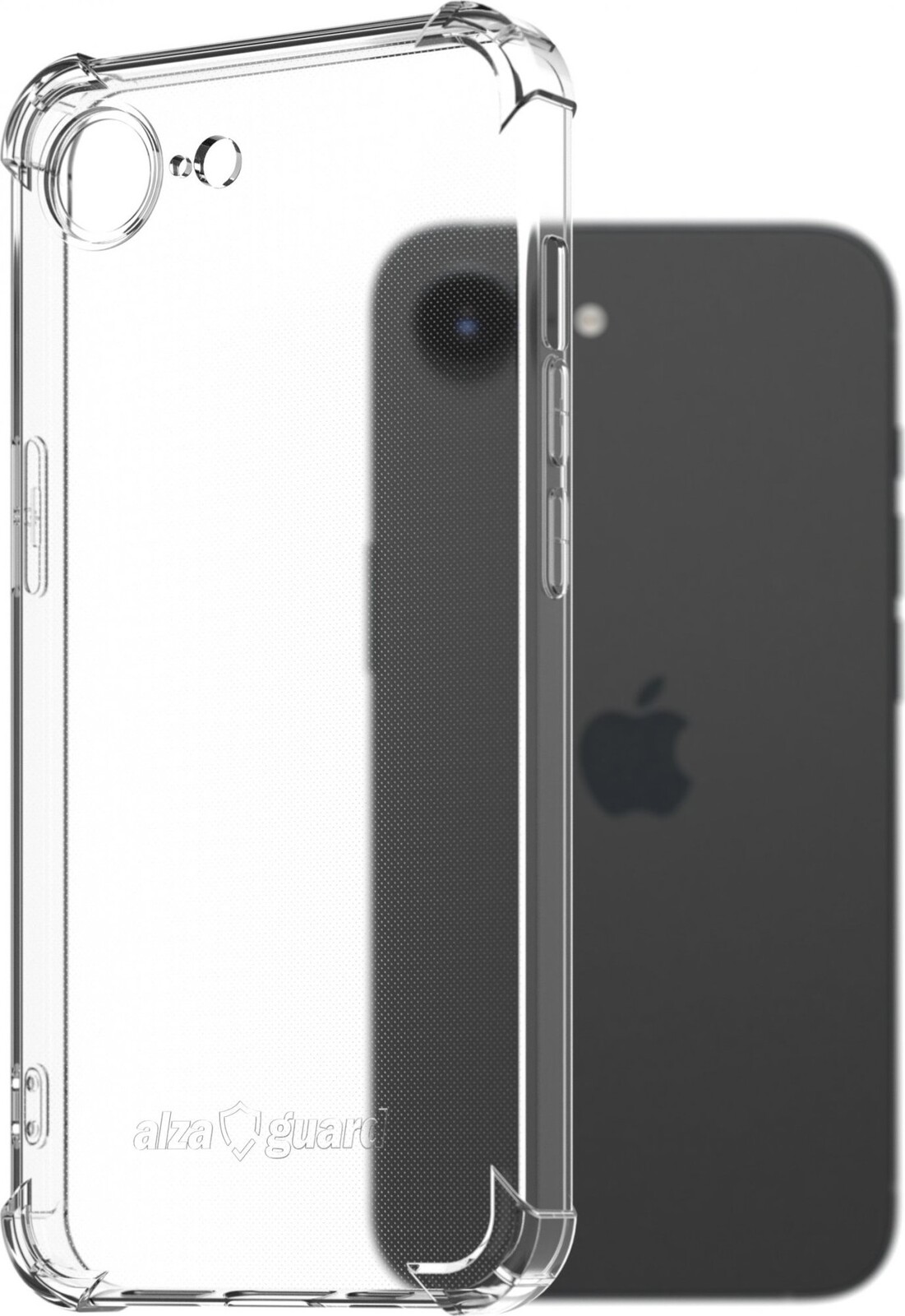 AlzaGuard Shockproof Case pre iPhone 16e / 17e číry