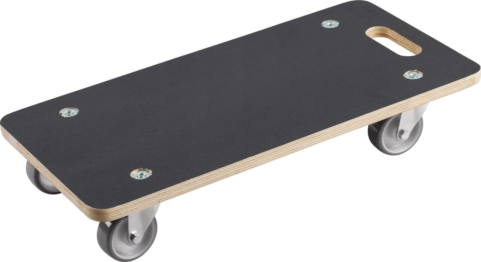 METAFRANC Transportný vozík 590 × 290 mm, protiskl. preglejka/PU, max. nosnosť 200 kg
