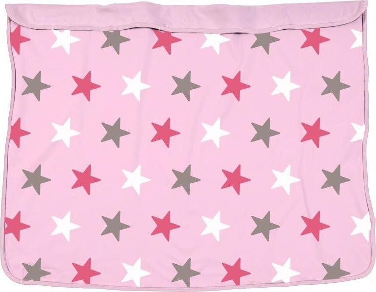 Dooky Blanket Baby Pink/Pink Stars