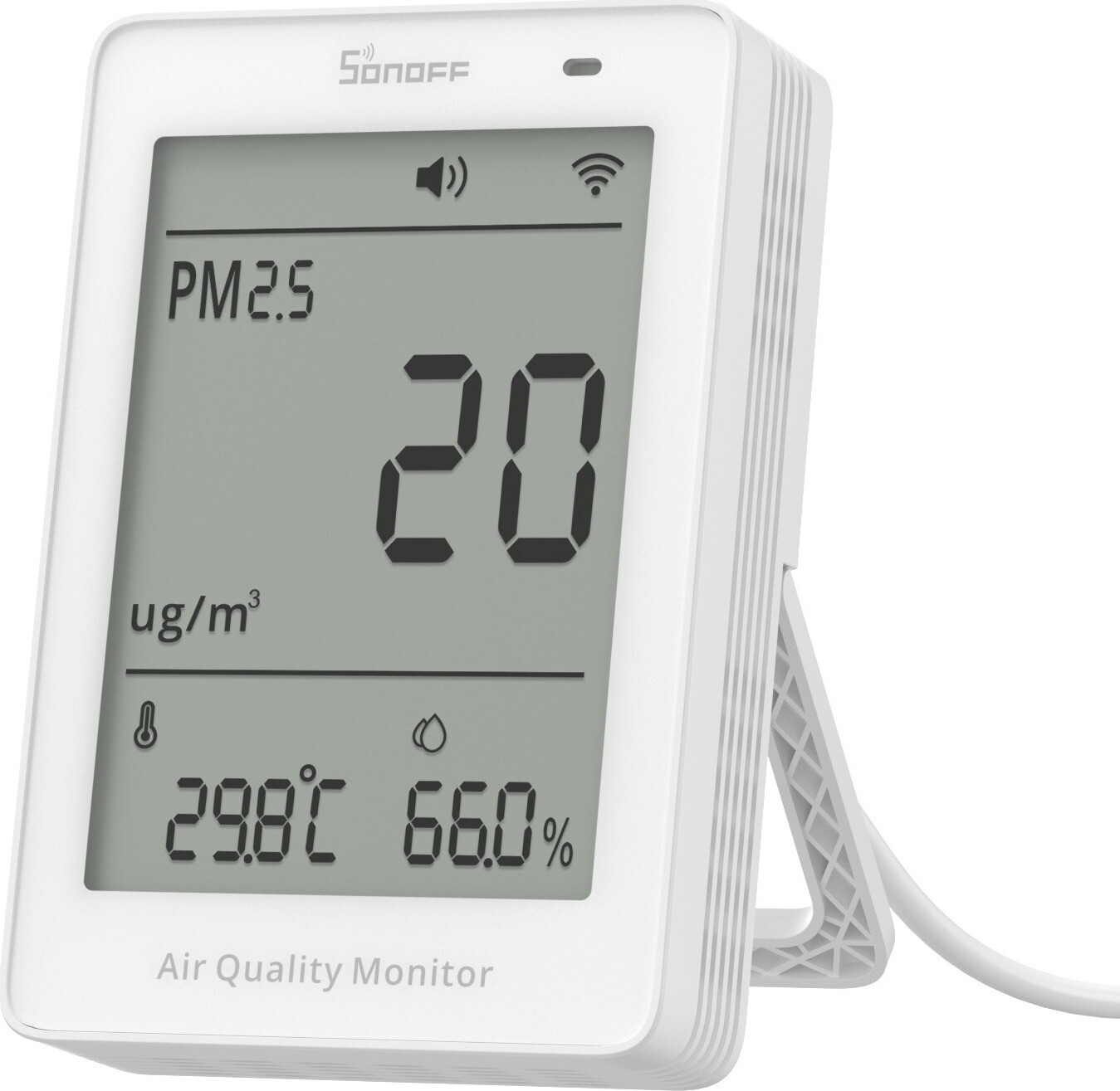 SONOFF AirGuard PM2.5/PM10 Matter over WiFi Air Quality Monitor SAWF-07P