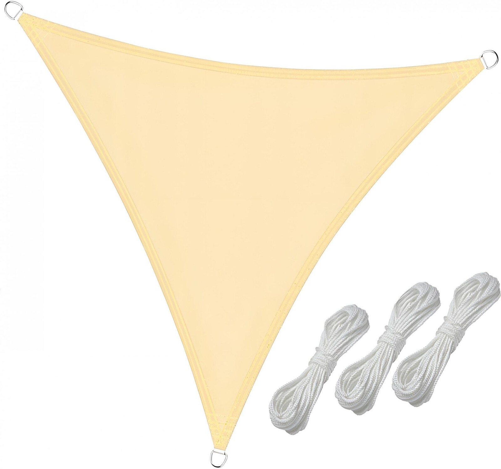 Verk 01885 Plachta proti slnku, 3 × 3 × 3 m, béžová
